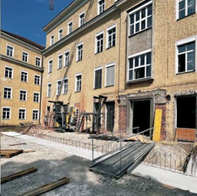 Baustelle HTL Steyr