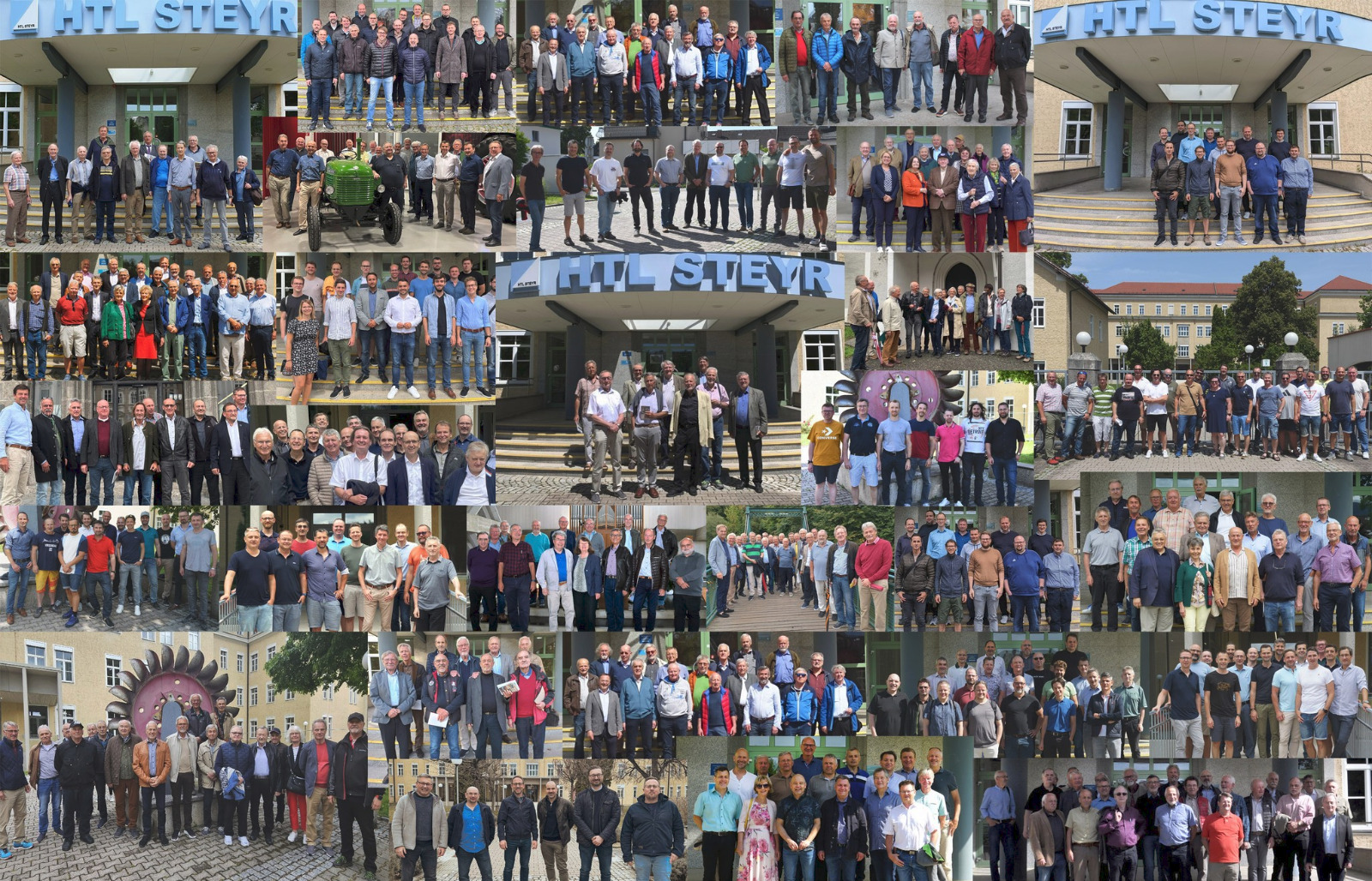 Collage Absovententreffen